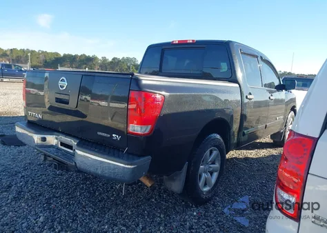 2012 Nissan Titan Sv from USA, damaged, VIN 1N6BA0EK8CN301877
